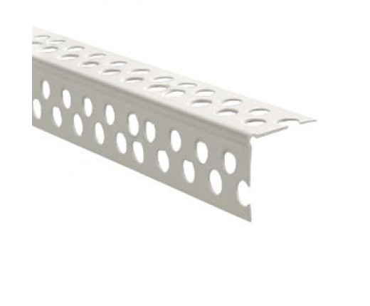 Куток перфорований пластиковий. 3м.